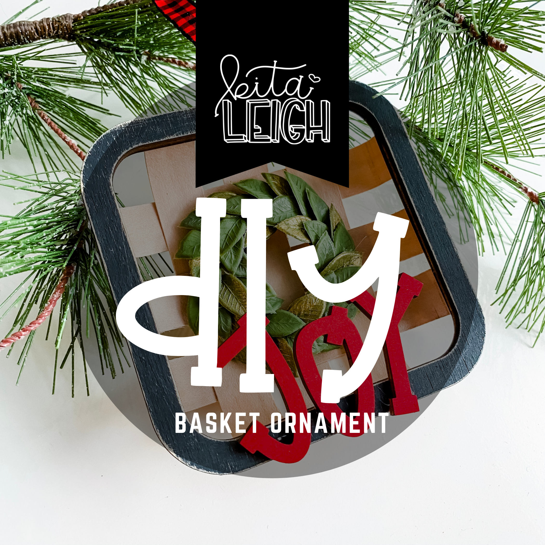 DIY Tobacco Basket Magnolia Wreath DIY