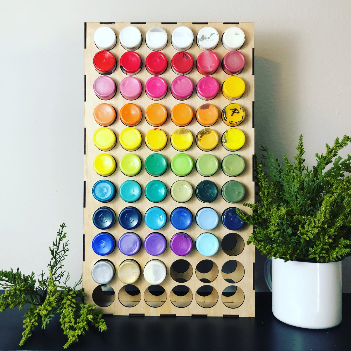 Craft Paint Storage Ideas 
