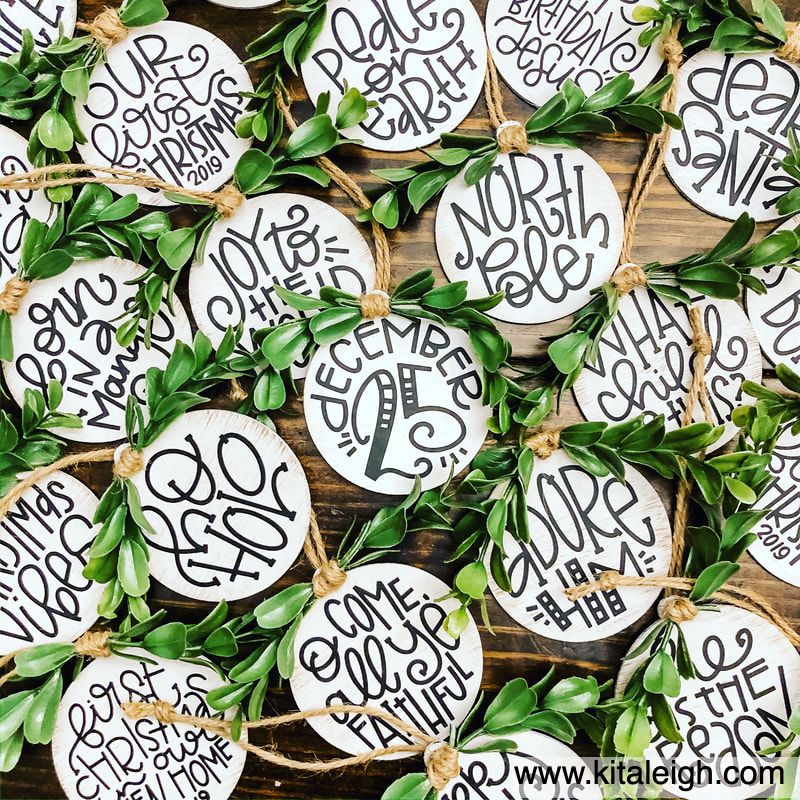 DIY Farmhouse Ornaments