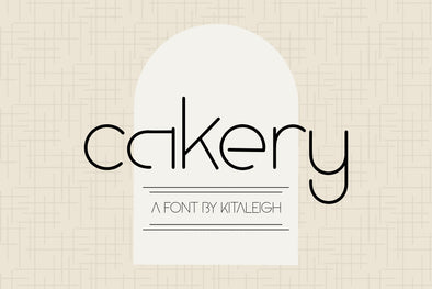 Cakery Font