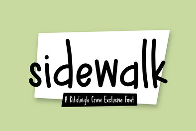 Sidewalk Kitaleigh Exclusive Font