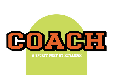 Coach Sport Font