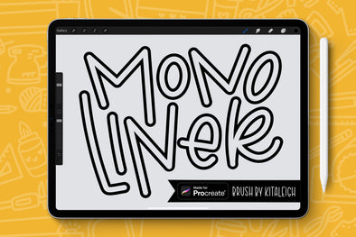 Mono Liner a Procreate Brush