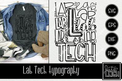 Lab Tech Typography