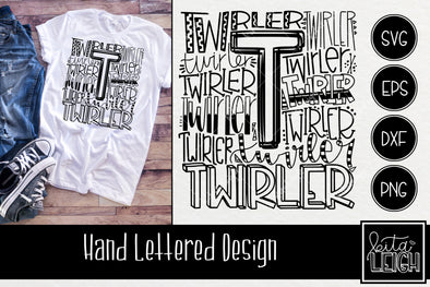 Twirler Typography SVG
