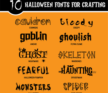 10 Halloween Fonts
