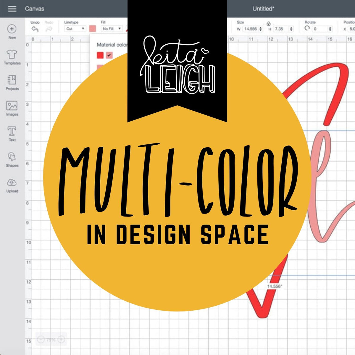 How to Make Multi-Color Designs in Design Space – Kitaleigh LLC