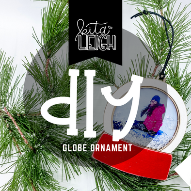 DIY Globe Frame Ornament