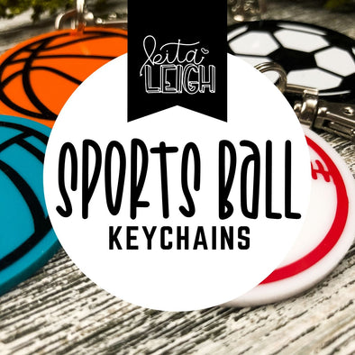 How to Make Sports Ball Keychains