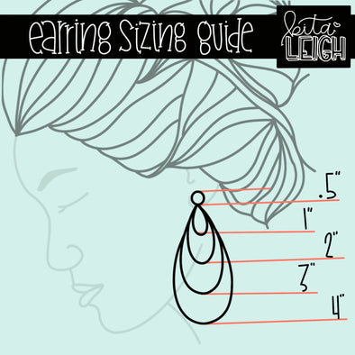 Earring Sizing Guide
