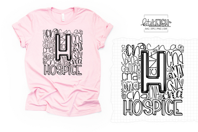 Hospice CNA Typography