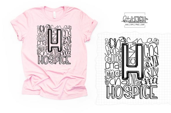 Hospice CNA Typography