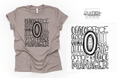 Office Manager Typography