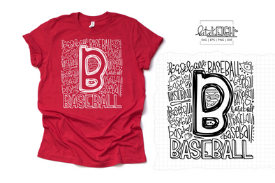 Baseball Typography