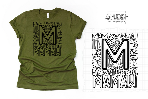 Mamaw Typography