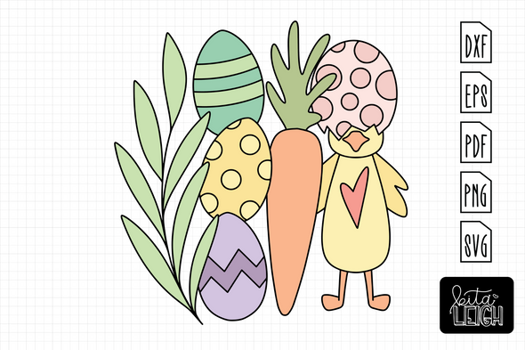 Easter Egg Scene | Cut File