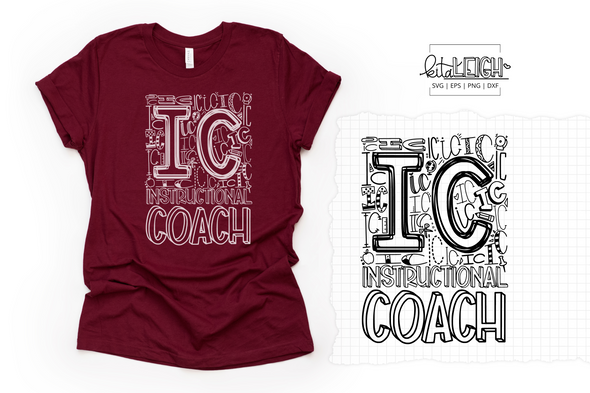 Instructional Coach Typography