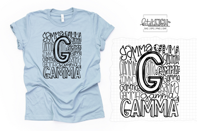 Gamma Typography SVG