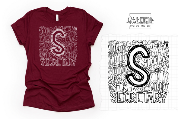 Secretary Typography