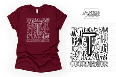 Testing Coordinator Typography