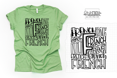 French Typography SVG