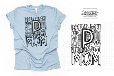 Pageant Mom Typography SVG