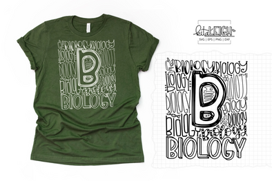Biology Typography