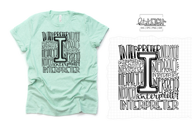 Interpreter  Typography SVG