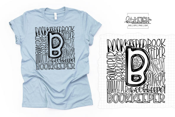 Bookkeeper Typography