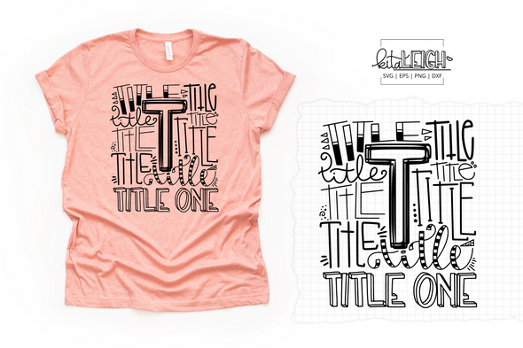 Title One 1 Typography