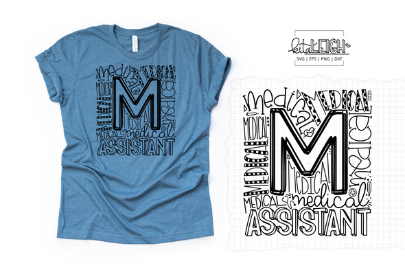 Medical Assistant Typography