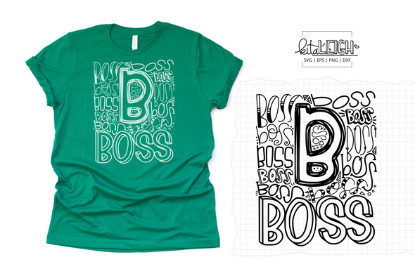 Boss Typography SVG