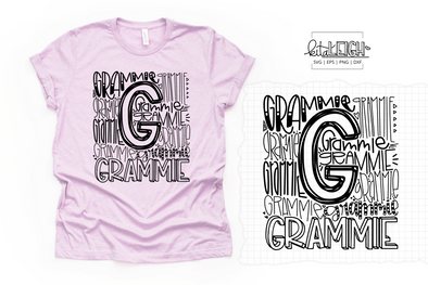 Grammie Typography SVG