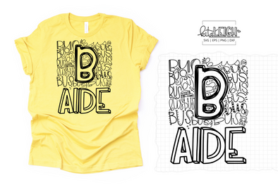 Bus Aide Typography SVG