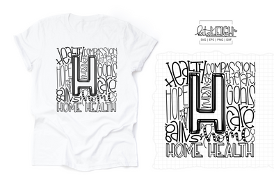 Home Health Typography