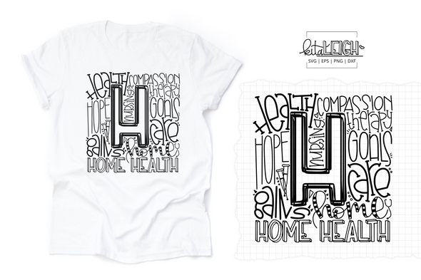 Home Health Typography