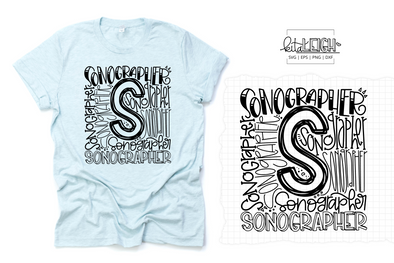Sonographer Typography