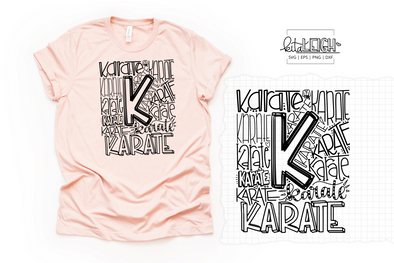 Karate Typography