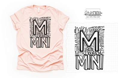 Mini Typography SVG