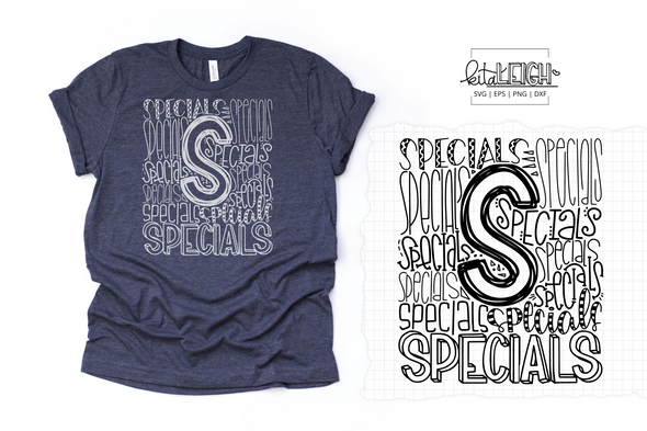 Specials Typography SVG