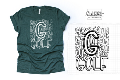 Golf Typography