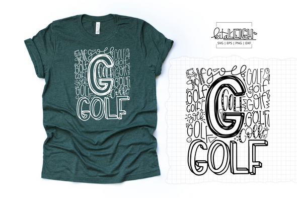 Golf Typography