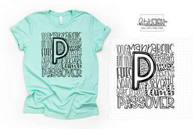 Passover Typography