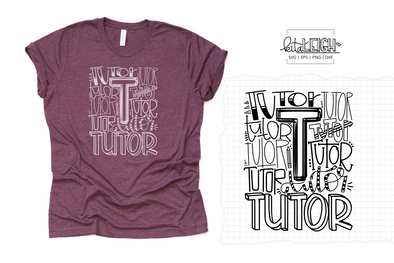 Tutor Typography SVG