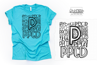 PPCD  Typography SVG