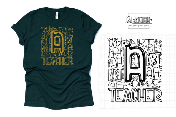 Art Teacher Typography