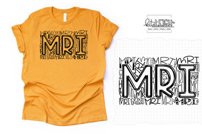 MRI Typography SVG