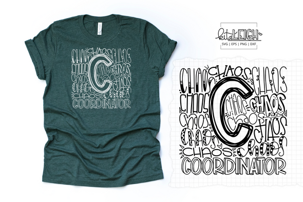 Chaos Coordinator Typography SVG