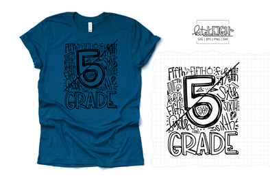 5th and 6th Grade Split Typography