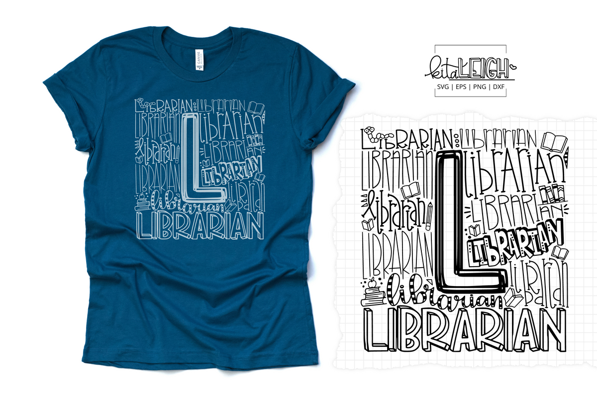 Librarian Typography – Kitaleigh LLC